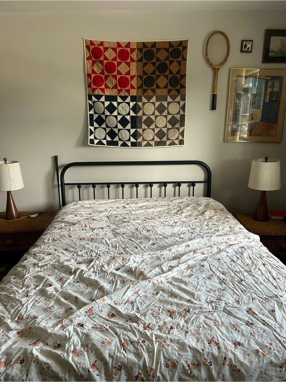 Anthropologie/Urban Outfitters RN 66170 Floral Patchwork Duvet Cover Full/Queen